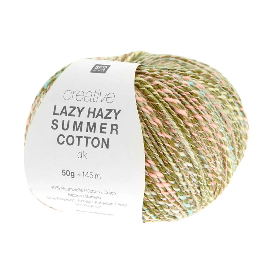 Het garen Creative Lazy Hazy Summer Cotton van Rico Design is verkrijgbaar bij Garen & Meer
